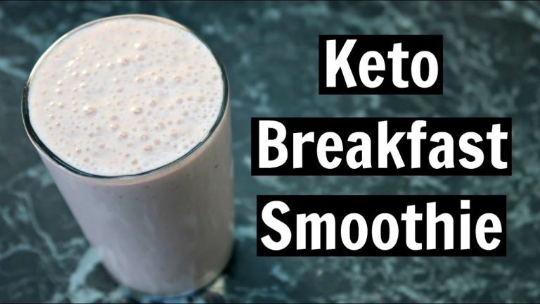 Keto Breakfast Smoothie Recipe