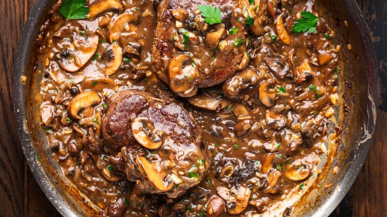 Beef Marsala – The Most Delicious Easy Steak Dinner