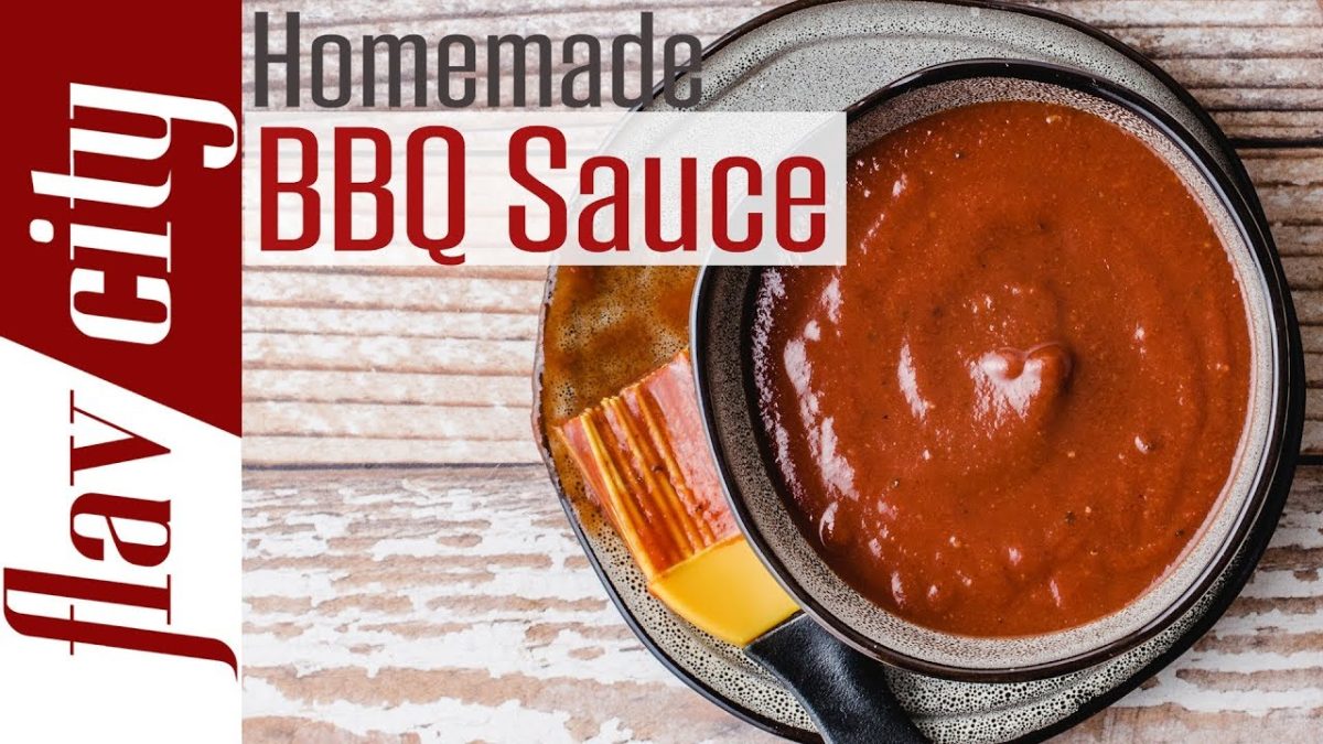 How To Make Sweet & Tangy BBQ Sauce – Sugar Free & Keto – Bobby's Kitchen Basics