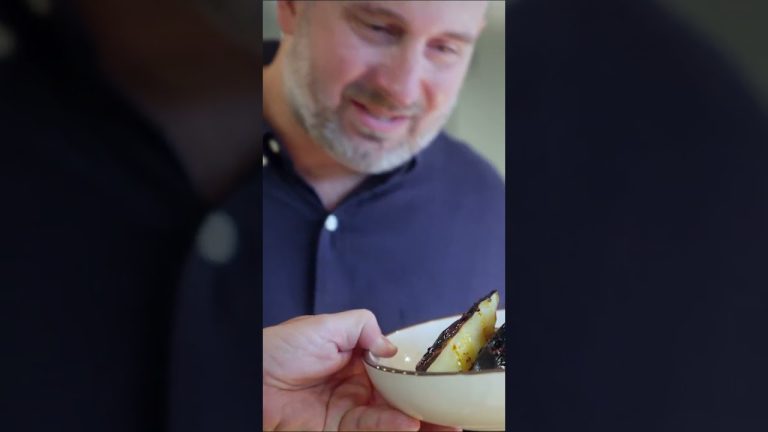 Grilled Sweet Potatoes with Chile Crisp #Shorts