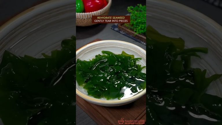 EASY SHRIMP BALLS & SEAWEED SOUP RECIPE #recipe #chinesefood #cooking #soup #seafood #shrimp