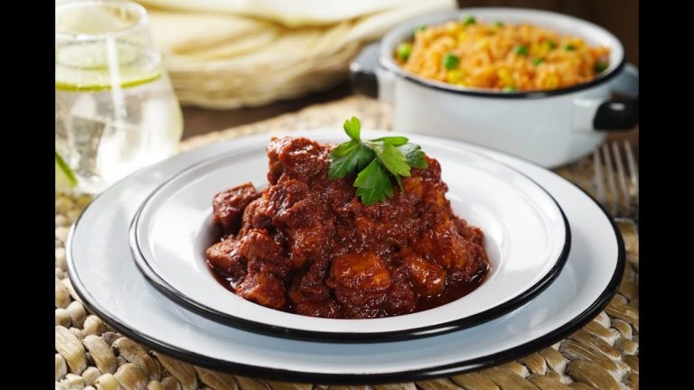 Carne de Cerdo Enchilada con Salsa BBQ | Carne enchilada en salsita BBQ