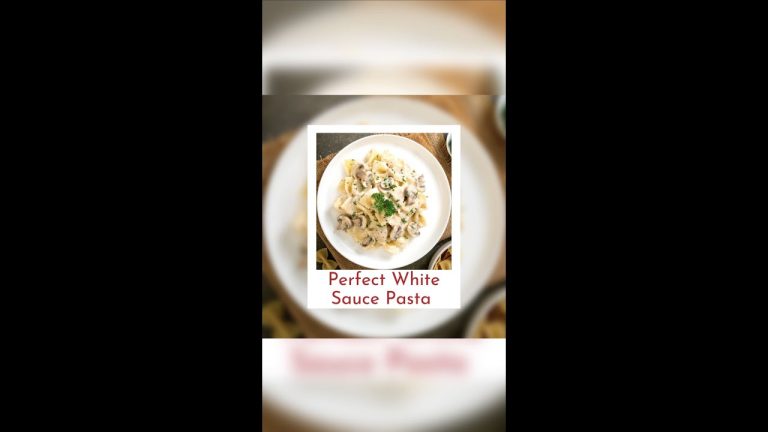 Perfect White Sauce Pasta | Creamy and Cheesy Alfredo Farfalle Pasta Recipe