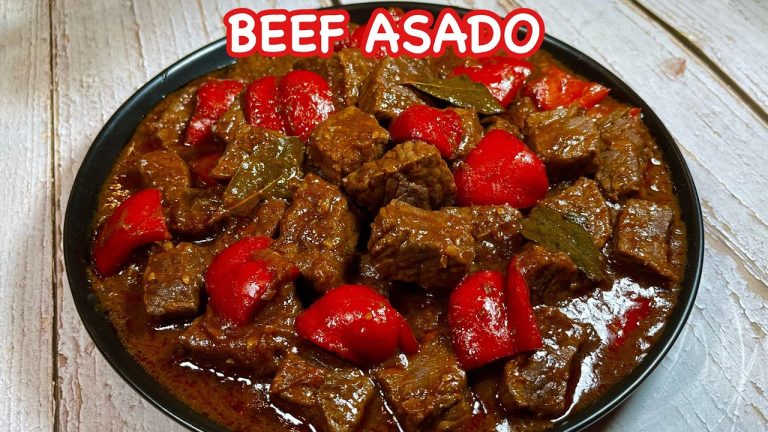 TRY this killer beef recipe | Sauce pa lang ulam na  | BEEF ASADO | Pinoy Simple Cooking