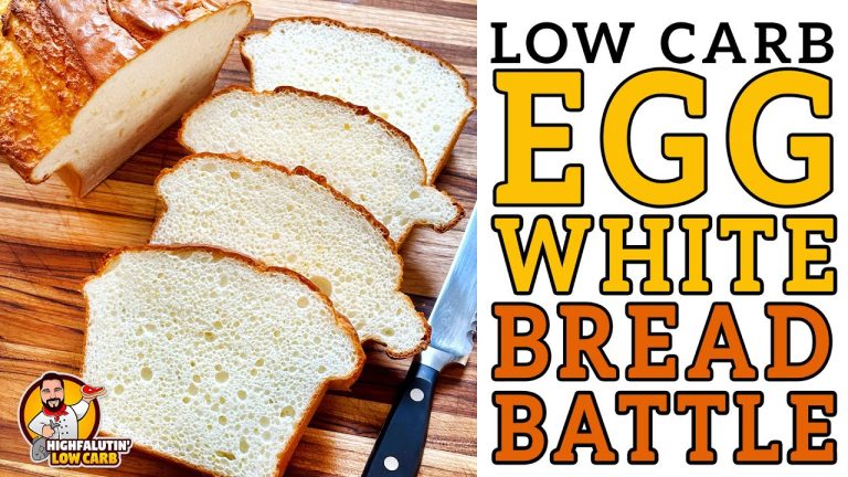 Keto EGG WHITE BREAD Battle 🍞 The BEST Protein Sparing Bread Recipe