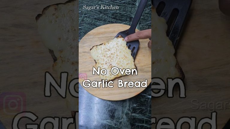 Cheese Garlic Bread No Oven Perfect Grilled #YouTubeShorts #Shorts #Viral #GarlicBread