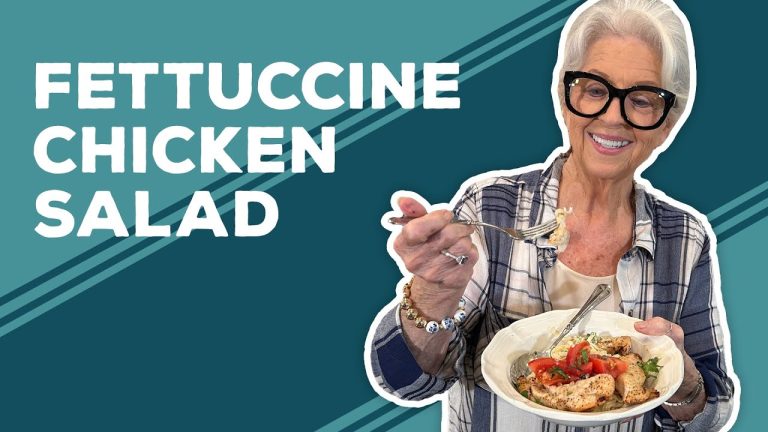 Love & Best Dishes: Fettuccine Chicken Salad Recipe | Chicken Pasta Recipes | Chicken Pasta Salad