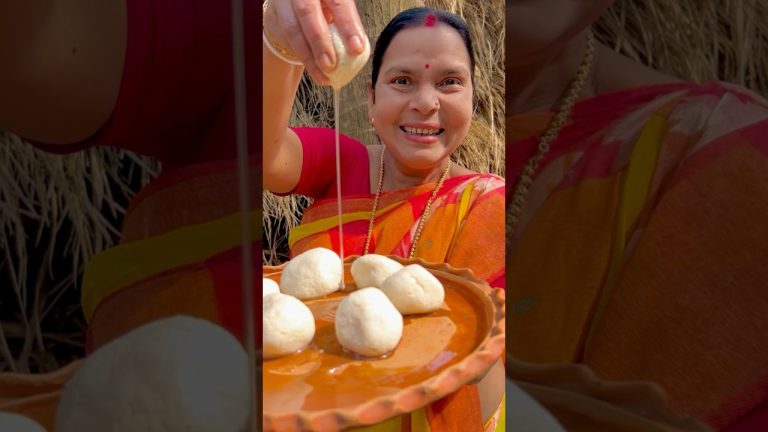 সেরা স্বাদের Baked Rosogolla Recipe #shorts #rasgulla #sweet #chaatrecipe