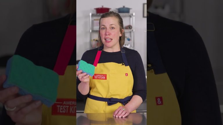 Do Wet Kitchen Sponges Contain More Bacteria? #Shorts