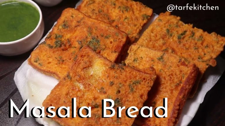 masala bread recipe | unique masala bread recipe | evening snacks | besan bread toast recipe |