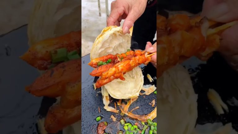 Chinese Burger BBQ chicken skewers