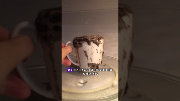 oreo mug cake FAIL…🫣 #microwavecooking #foodie #dessert #fail #oreo #cake