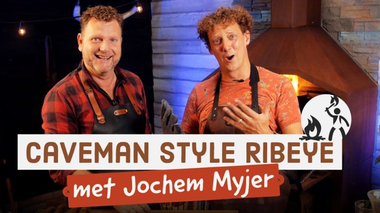 CAVEMAN style BBQ met Jochem Myjer en Ralph de Kok | Surf en Turf