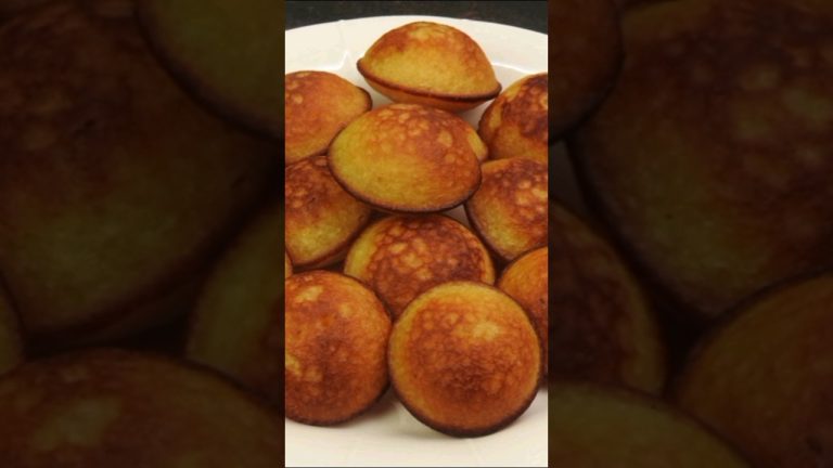 Quick & Easy Dessert Recipe | Sweet Paniyaram  | Sweet Appe Recipe | Nei Appam #paniyaram #shorts