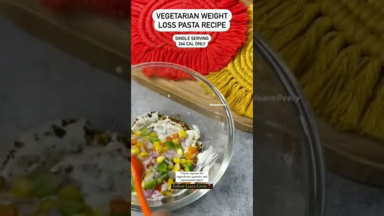 Dinner Lunch Recipes For Weight loss | No Mayo No Cream White Pasta | Weightloss Pasta | Diet Recipe