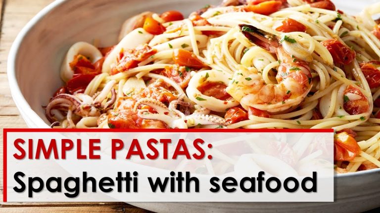 Simple Pastas: Spaghetti with Seafood