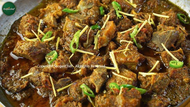Smoky Beef Karahi Recipe by SooperChef | Special Beef Recipes