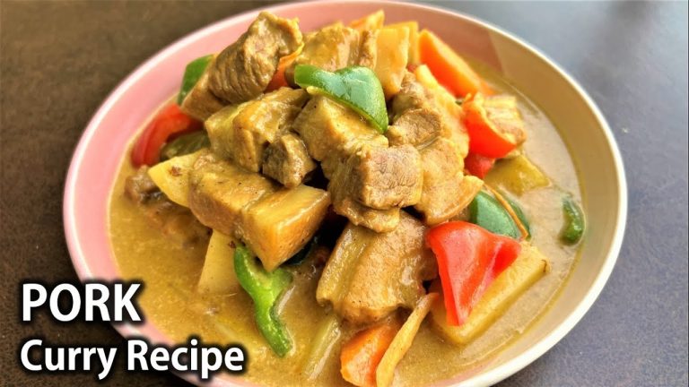 How To Cook PORK CURRY Filipino style | Simple and Easy Pork Curry recipe