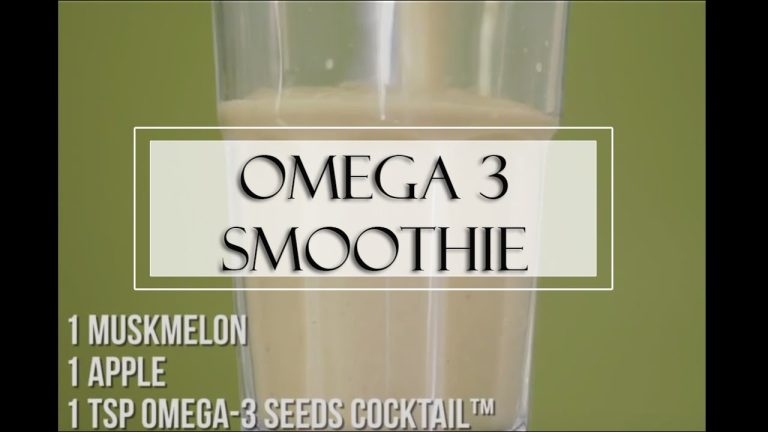 Omega 3 Brain Booster Smoothie | Smoothie Recipe | Truweight