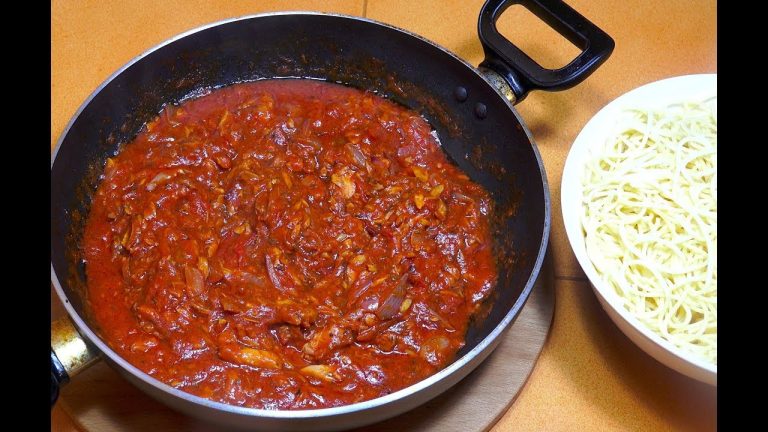 Spicy Tuna Tomato Pasta Sauce – Mid Week Easy Recipes – Tuna Pasta – Quick n Easy Tomato Pasta Sauce