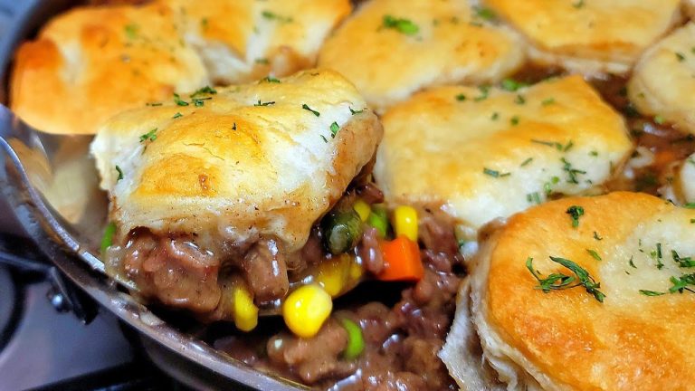 Beef Pot Pie Recipe | One Pan Dinner #cooking