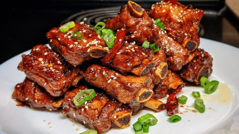 Sticky Pork Ribs with Coke Easy Recipe – 简单美味可乐排骨