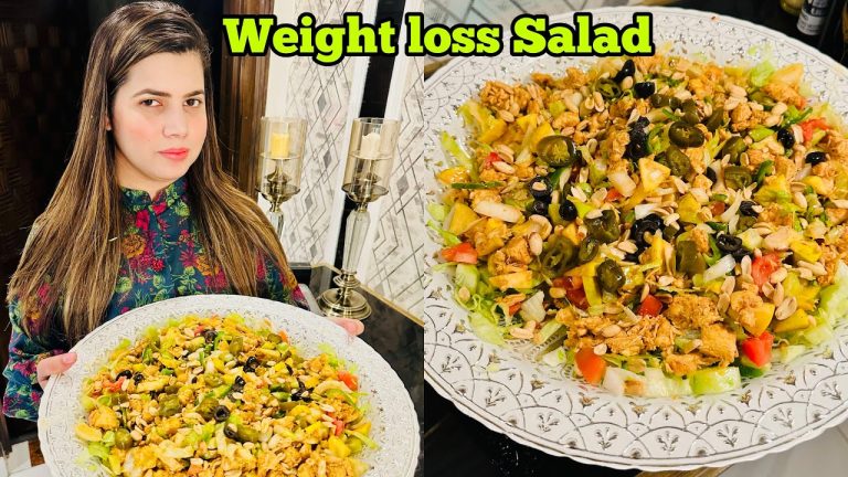 DIET BBQ SALAD FOR WEIGHT LOSS🥰