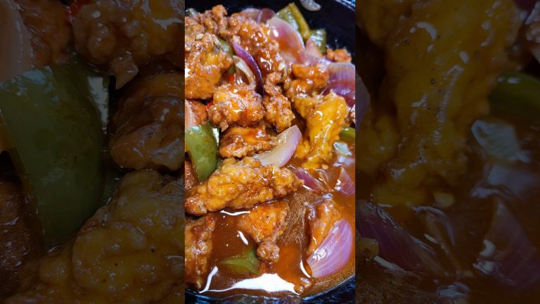chili chicken recipes | restaurant style chili chicken 😋 #shorts