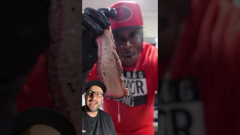 Brisket concluído com maestria! #bbq #food #brisket