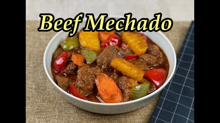MALASA AT MASARSANG BEEF MECHADO RECIPE  |  MECHADONG BAKA