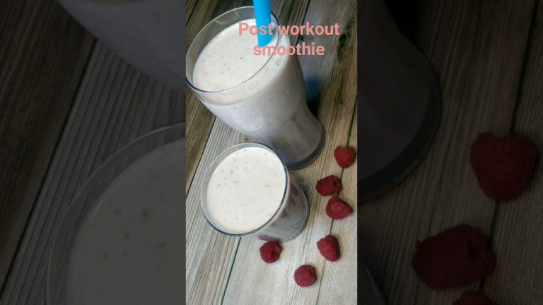 Healthy Smoothie #smoothie #breakfastsmoothie #workoutfood
