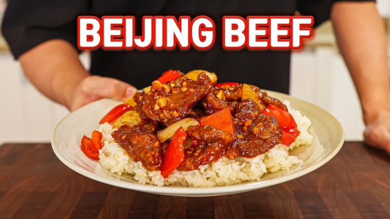 Classic Takeout BEIJING BEEF in 20 Minutes