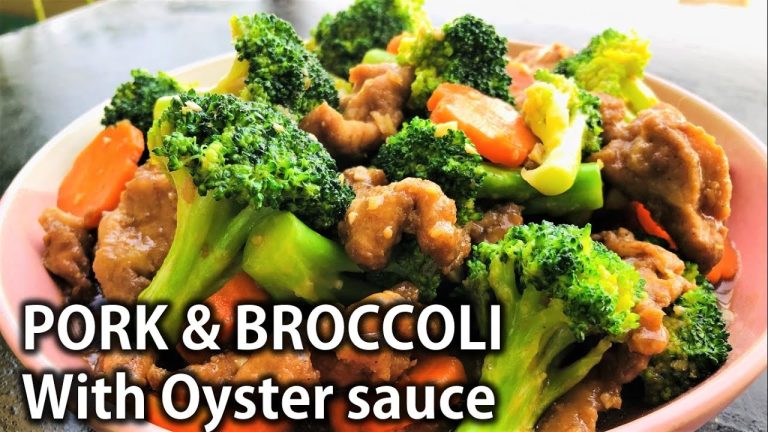 How to cook Stir Fry Pork & Broccoli with Oyster Sauce | Pork with Broccoli Recipe | Easy Recipe