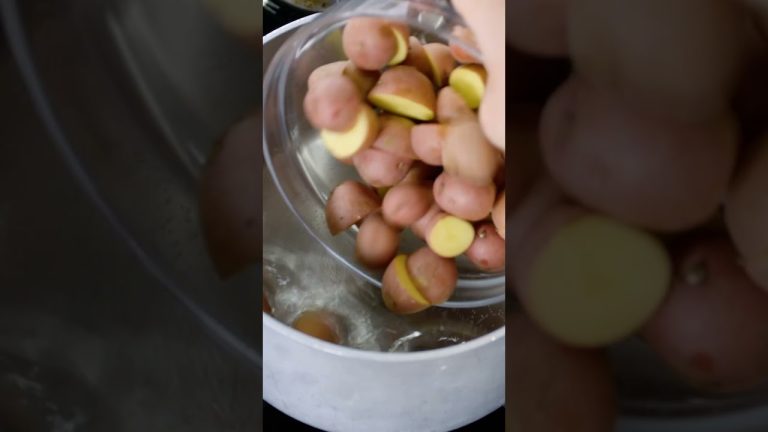 How To Cook Boiled Potatoes #Shorts