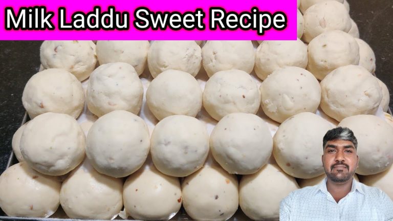 Milk Laddu Sweet Recipe | How to Make Milk Laddu Recipe in Tamil | Laddu Recipe