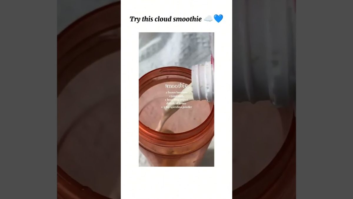 try this cloud smoothie ☁️🥤#aesthetic #recipe #foodie #trendingshorts