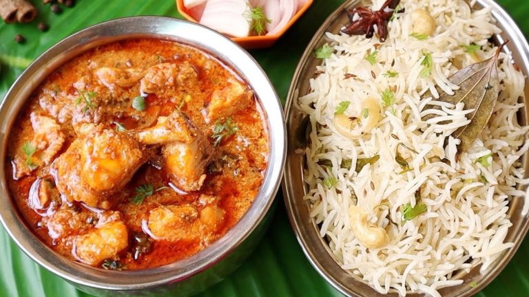 ఆల్ టైం ఫేవరెట్ పులావ్, ఫంక్షన్ స్టైల్ చికెన్ కర్రీ👉 Chicken Curry 😋 Special Lunch | Chicken Recipes