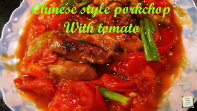 How to cook pork chop with tomato/hongkong style