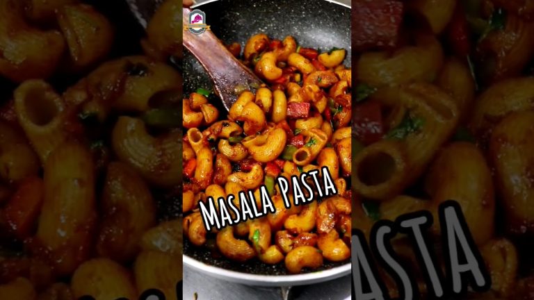 Desi Masala Pasta 😋👌 #shorts #pasta #recipe