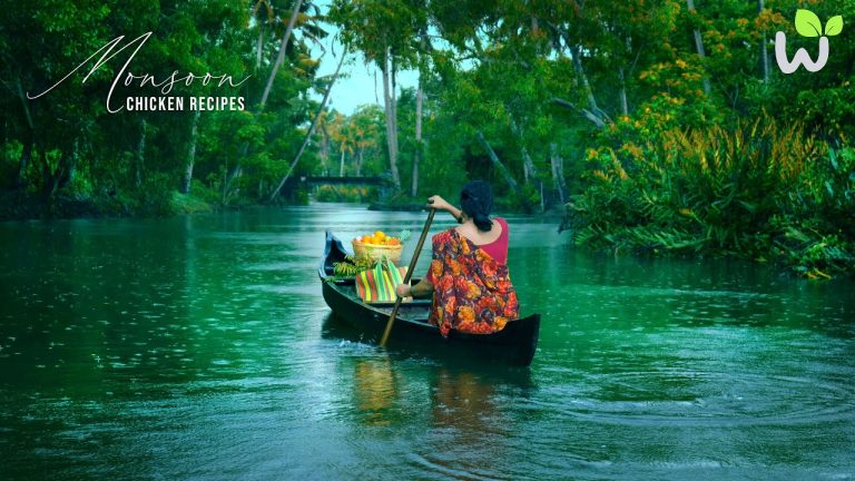 Monsoon Special | Grilled Chicken Recipes | A rainy day at village home | Village Lifestyle.