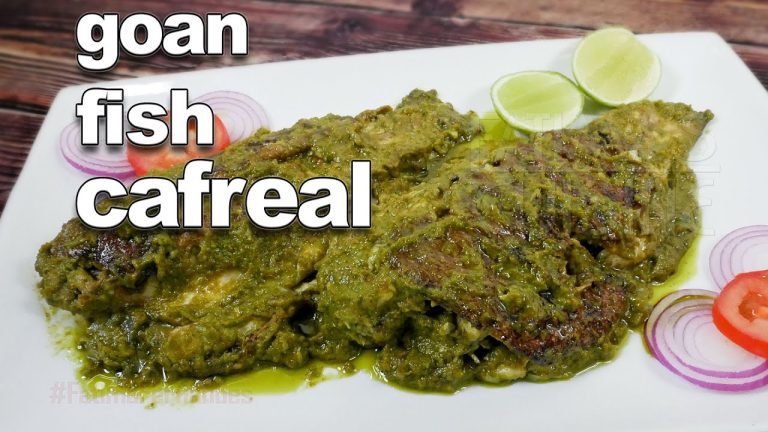 Goan Fish Cafreal | Authentic Fish Cafreal Masala | Goan Fish Recipes by #FatimaFernandes