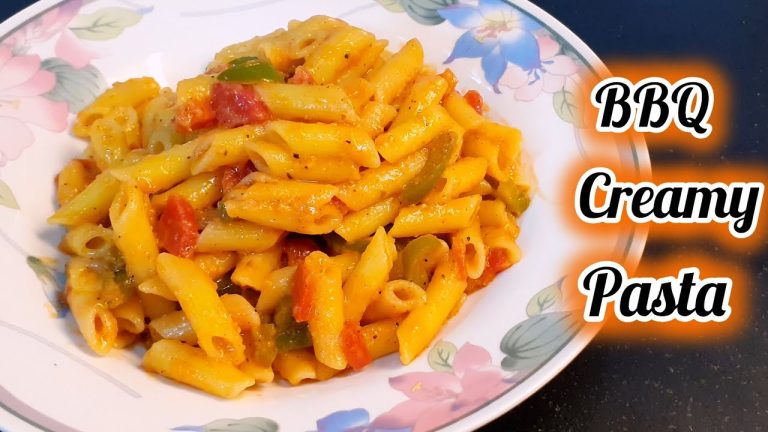 Creamy BBQ Chicken Pasta 2min Recipe | Creamy Pasta Banany Ka Tarika | Asaan Recipe #pastarecipe
