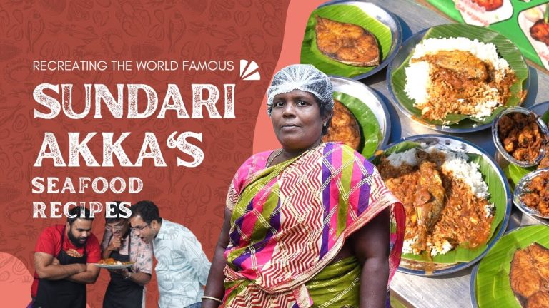 We finally recreated SUNDARI AKKA'S famous seafood recipes! 😍 | Seafood Special | Cookd