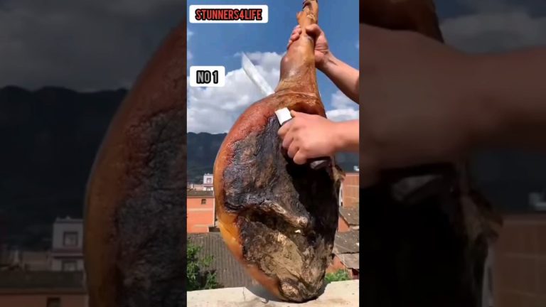 5 Best Unique Food Served 2024 #streetfood #bbq #chicken #shorts