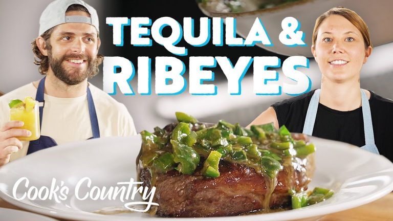 Thomas Rhett Makes Ribeye Steaks and Margaritas With Morgan | Cook’s Country