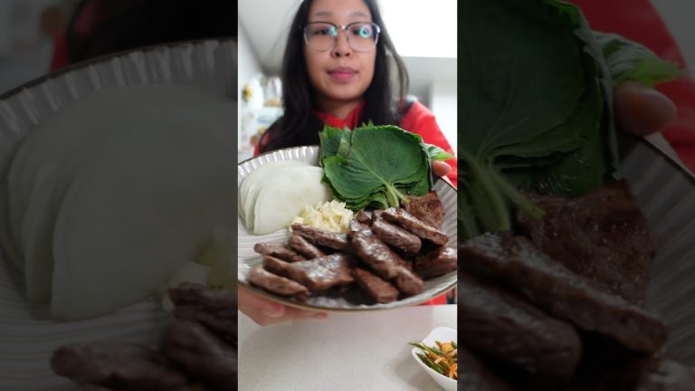 Solo Korean bbq at home