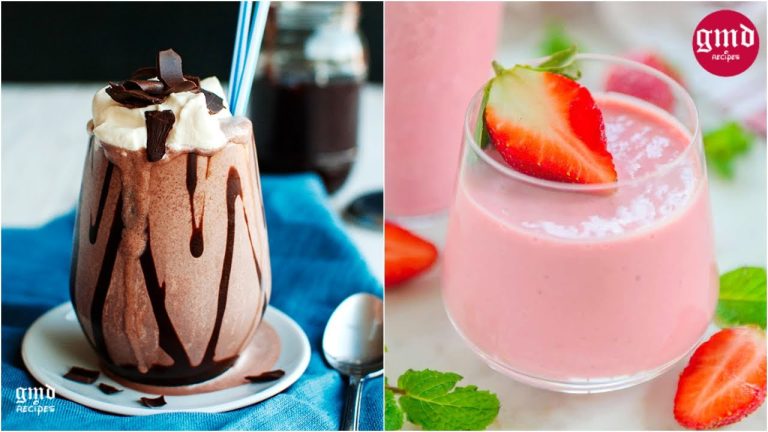 McDonald's Milkshake Recipe | Strawberry Milkshake Recipe | How to make  Healthy Smoothies Recipes