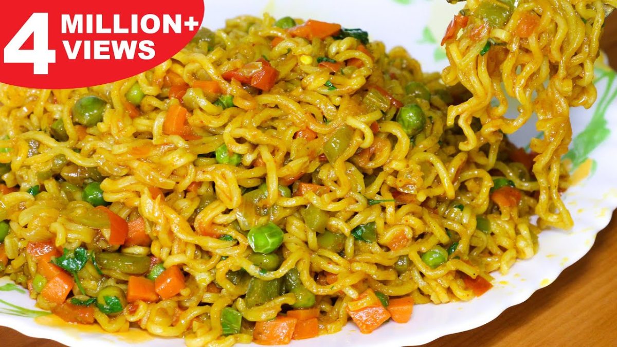 Masala Maggi Recipe | Vegetable Masala Maggi | Easy & Tasty Maggi – Kanak's Kitchen
