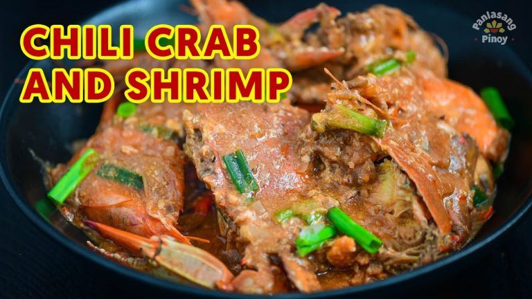 Chili Garlic Crab and Shrimp Easy Recipe