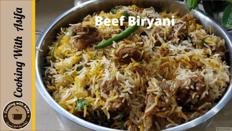 The Secret Behind the Perfect Degi Beef Biryani
